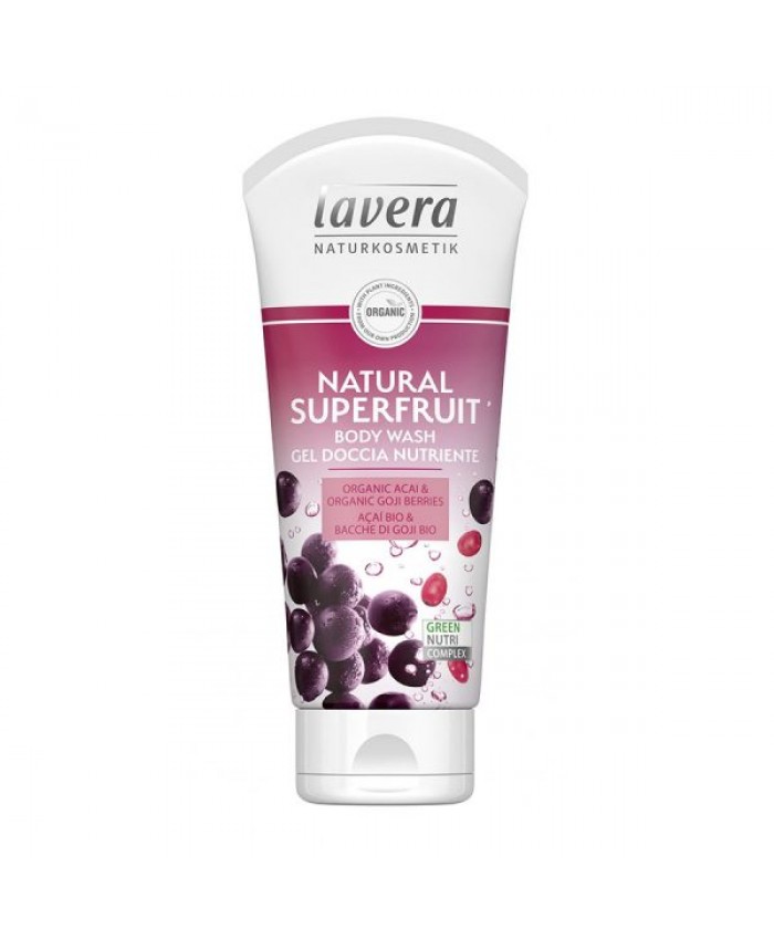 Lavera Natural Superfruit Αφρόλουτρο με Organic Acai & Goji Berries 200ml